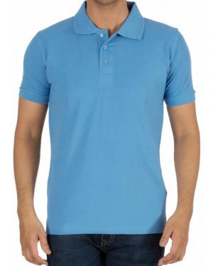 180 gsm Plain Polo Round neck T-shirt