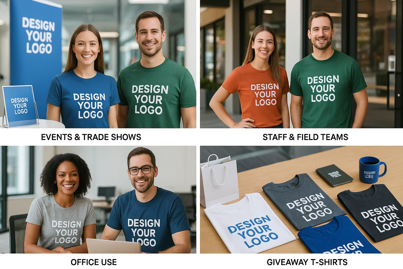 Corporate branding T-shirts⁠⁠